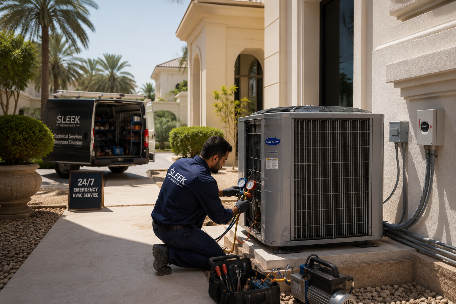 Villa HVAC System Upgrade